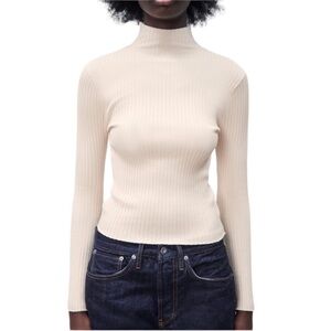 Zara Ribbed Turtleneck